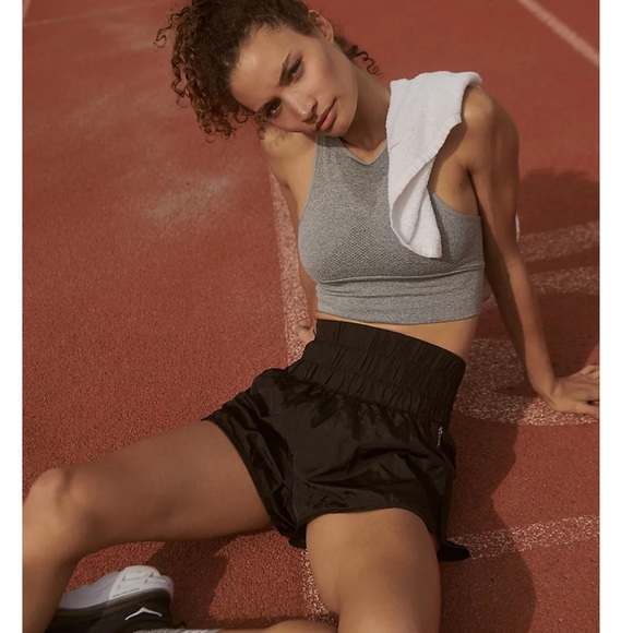 Free People Pants - Free People Movement The Way Home Shorts in Black Sz XS #0340